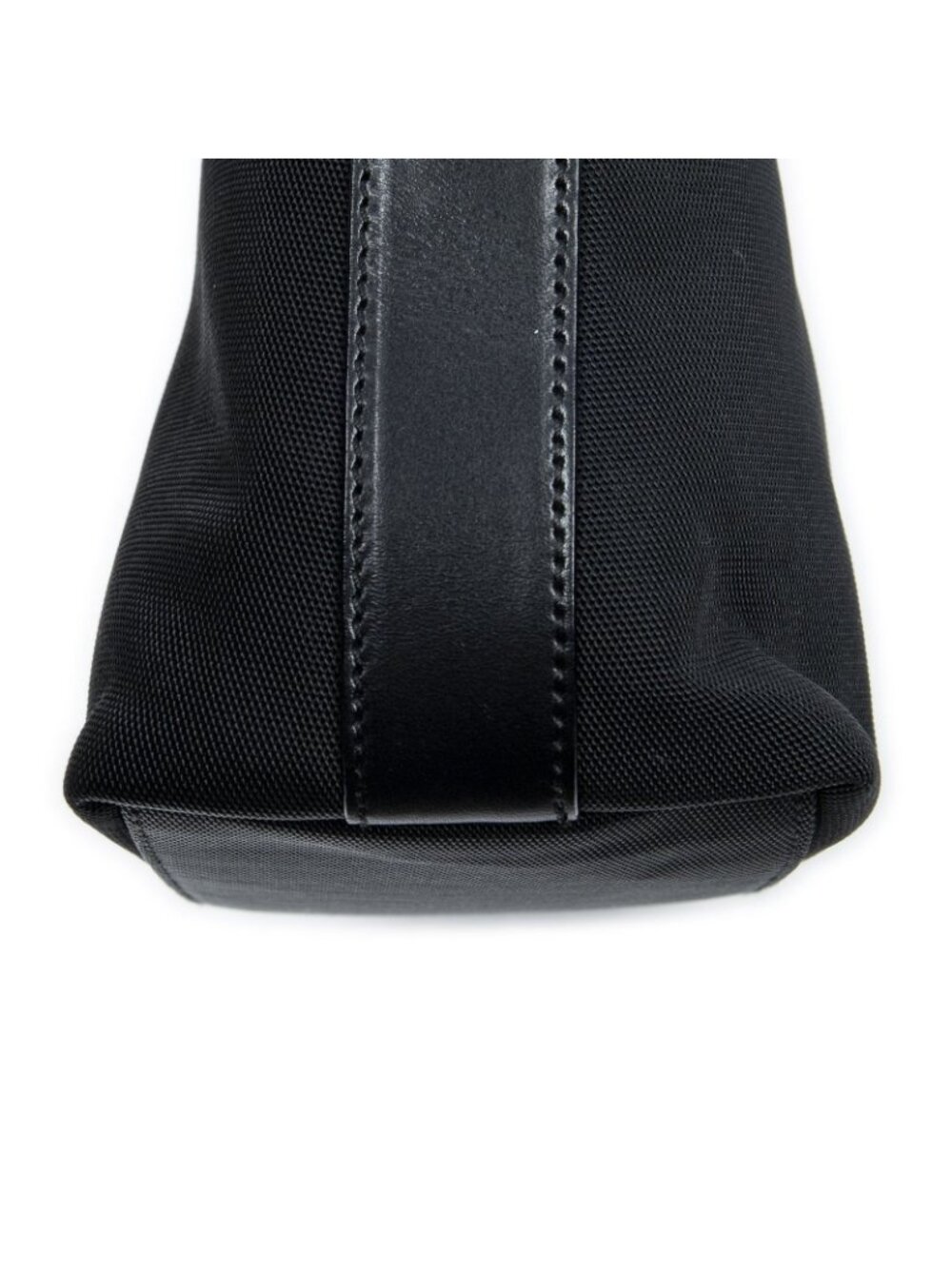Gucci Small Zip Hobo Black Nylon Canvas - Picture 8 of 10
